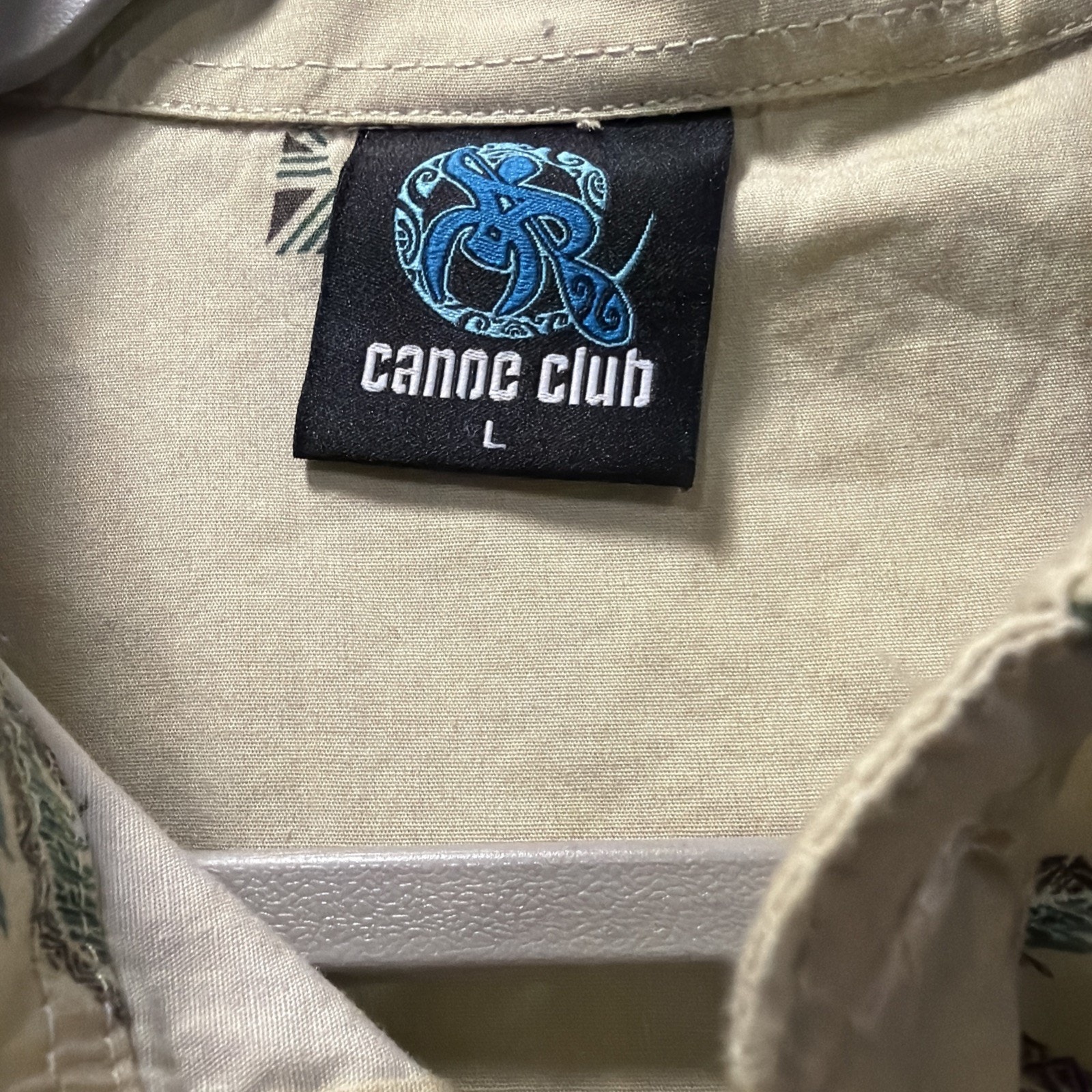 Canoe Club Tropical Fiji Button Down Men’s L — image 2 of 6